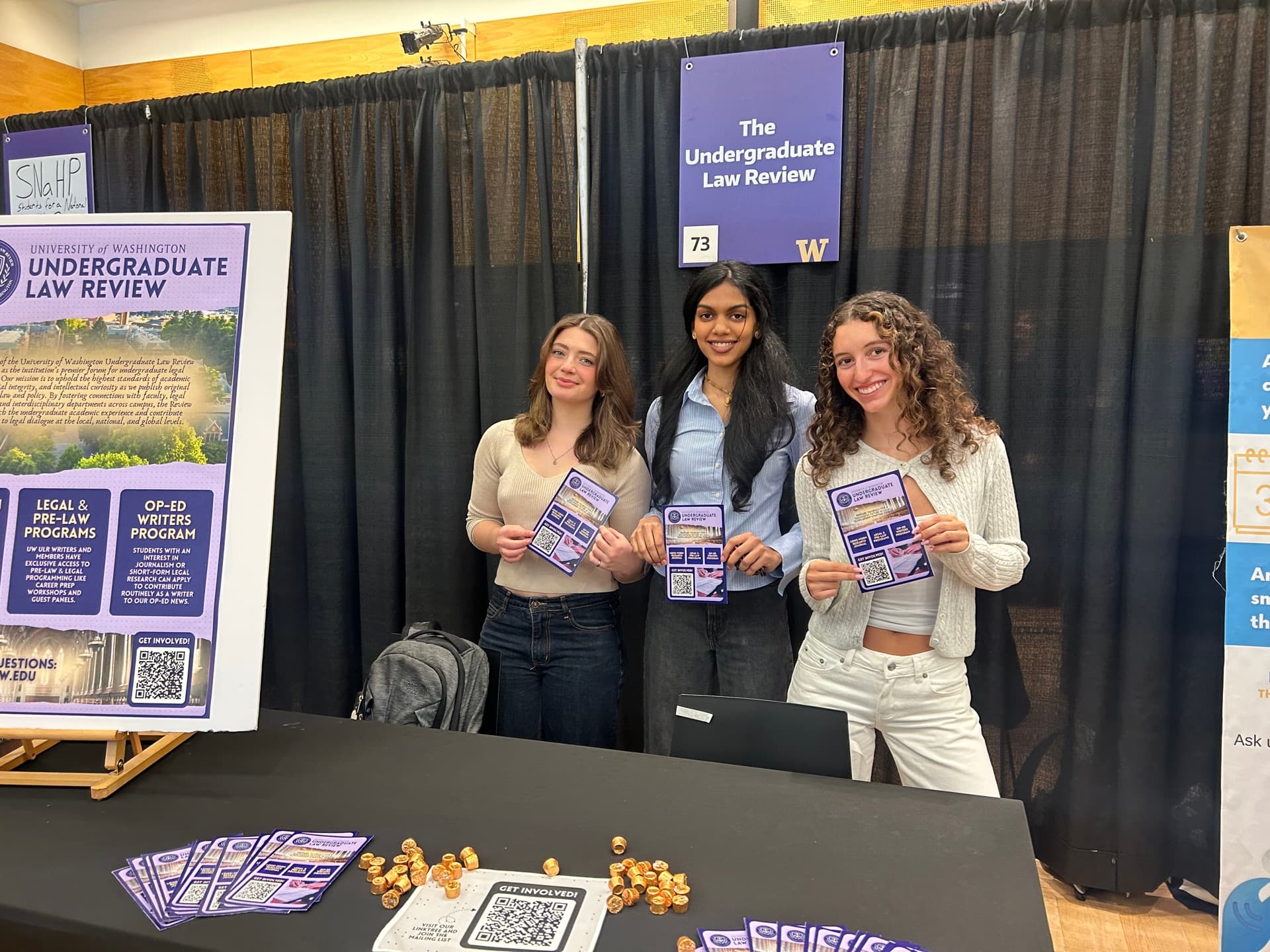 UW Undergraduate Law Review tabling event